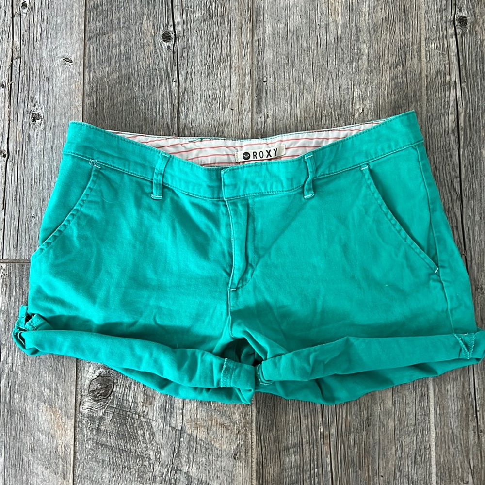 blue roxy shorts size 11